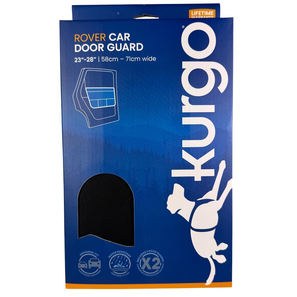 Kurgo Rover Car Door Guard Set 23-28" Adjustable Dog Protector‎ 2 Pack NIB New